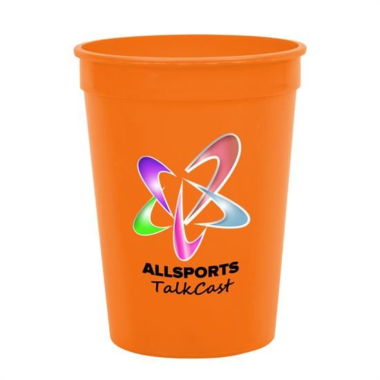 DPSC12 - Cups-On-The-Go 12 oz. Stadium Cup with Digital Imprint